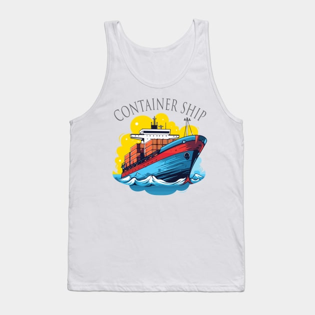 Container Ship Tank Top by Yopi